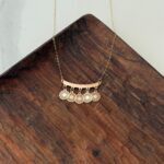 گردنبند لبخند سکه ای 777