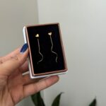 گوشواره قلب پیچ