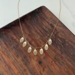 گردنبند طلا سکه ای کد 821