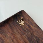 پلاک طلا تو قلب منی