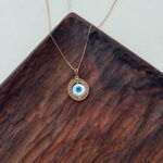 پلاک طلا ورساچ چشم نظر