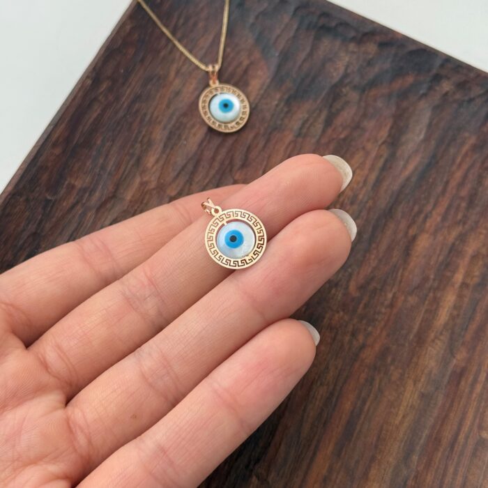 پلاک طلا ورساچ چشم نظر - Image 2