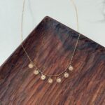 گردنبند طلا سکه ای کد 825