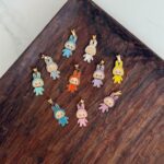 پلاک طلا عروسکی لبوبو