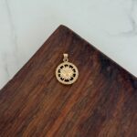 پلاک طلا خورشیدی