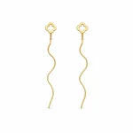 گوشواره پیچ گل کد700