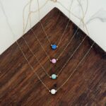 گردنبند طلا اوپال