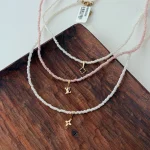 گردنبند سنگی فانتزی کد 407