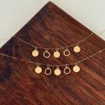 دستبند سکه ای دایره کد 104