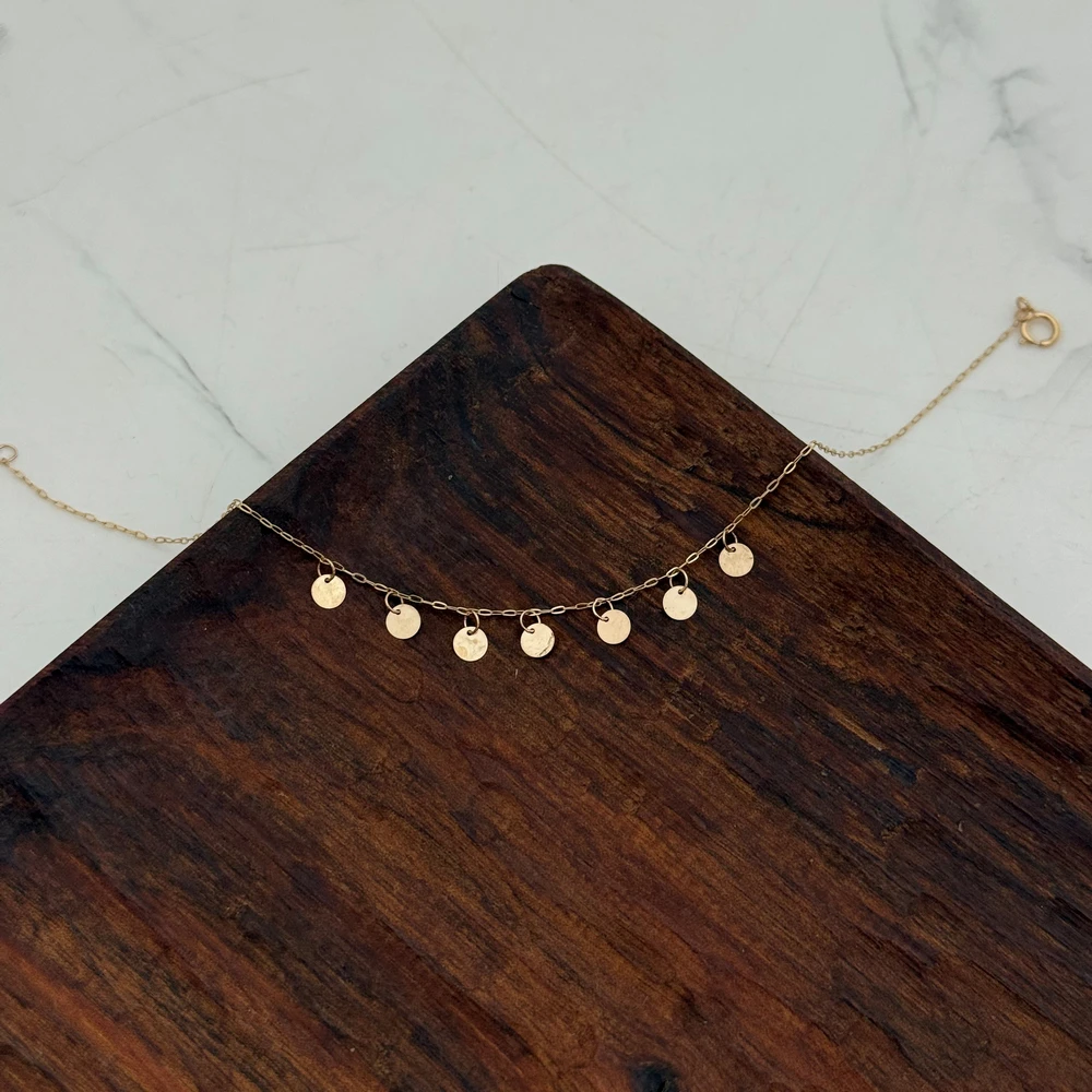 IMG_4131 (Copy) دستبند سکه ای دایره - Image 1