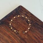 دستبند آیینه ای لوکس گل کد 700