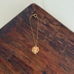 آویز ساعت برگ