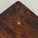 آویز ساعت گل