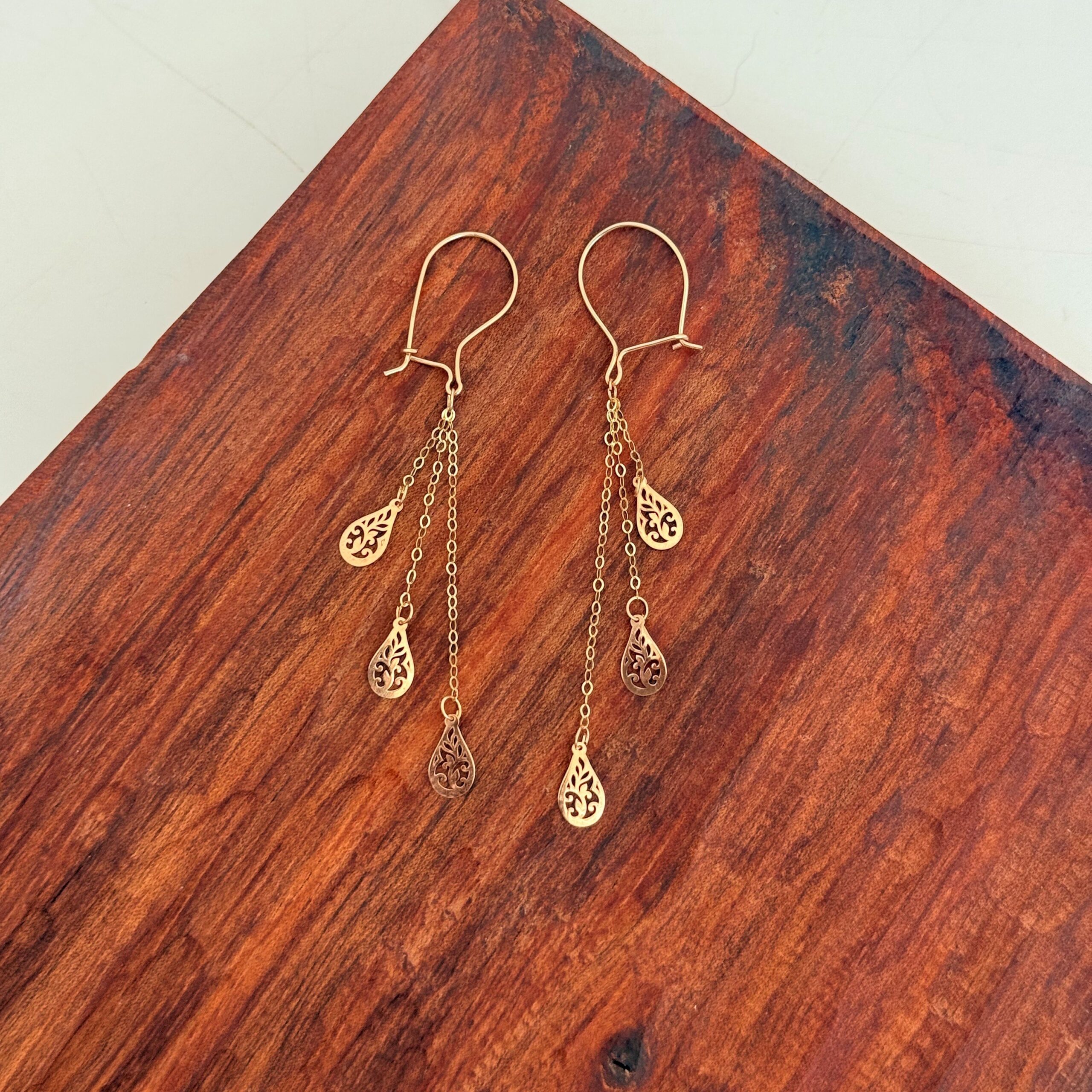 IMG_6948 گوشواره سکه ای عصایی کد 111 - Image 1