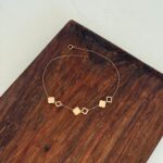 پابند طلا گل سکه ای کد88