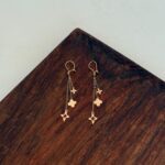 گوشواره سکه ای لویی ویتون کد 67