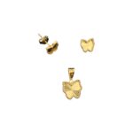 نیمست طلا پروانه تراش