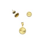 نیمست طلا دایره تراش