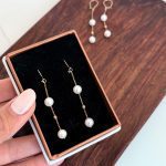 گوشواره عصایی مروارید شل - Image 2