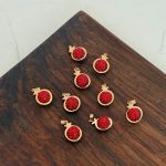 پلاک طلا انار کد 43