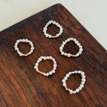 انگشتر مروارید پرورشی با گوی البرنادو