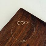 دستبند طلا دایره ای