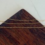 دستبند طلا فیگارو 1میل