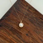 پلاک طلا مرواریدی کد 986