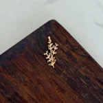 پلاک لیزری گل کد 50