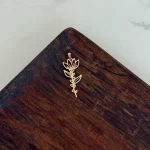 پلاک لیزری گل کد 54