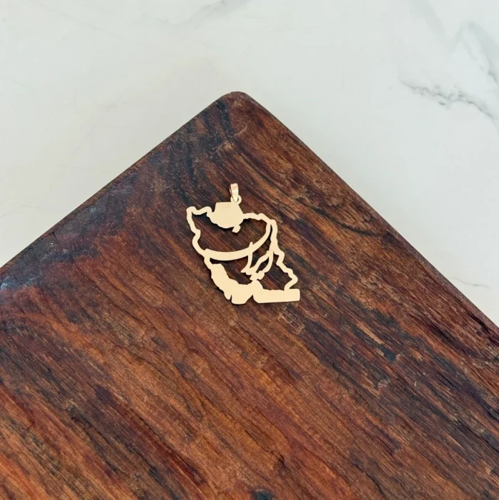 پلاک طلا ایران لیزری کد 57 - Image 2