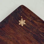 پلاک طلا برف لیزری