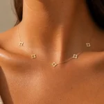 گردنبند گل تراش کادویی - Image 2