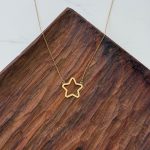 گردنبند ستاره تو خالی