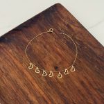 دستبند طلا سکه ای قلب