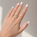 انگشتر طلا مینیمال کد 810 - Image 2