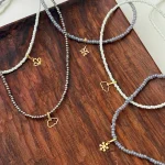 گردنبند سنگی فانتزی کد 309