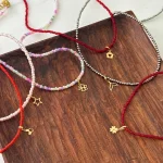 گردنبند سنگی فانتزی کد 306