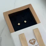 گوشواره میخی گل تراش کد 700 - Image 2