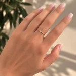 انگشتر طلا مینیمال کد 503