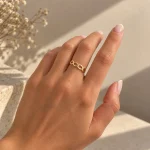 انگشتر طلا کد 504