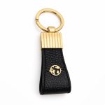 جاسوئیچی چرم و طلا طرح کره زمین